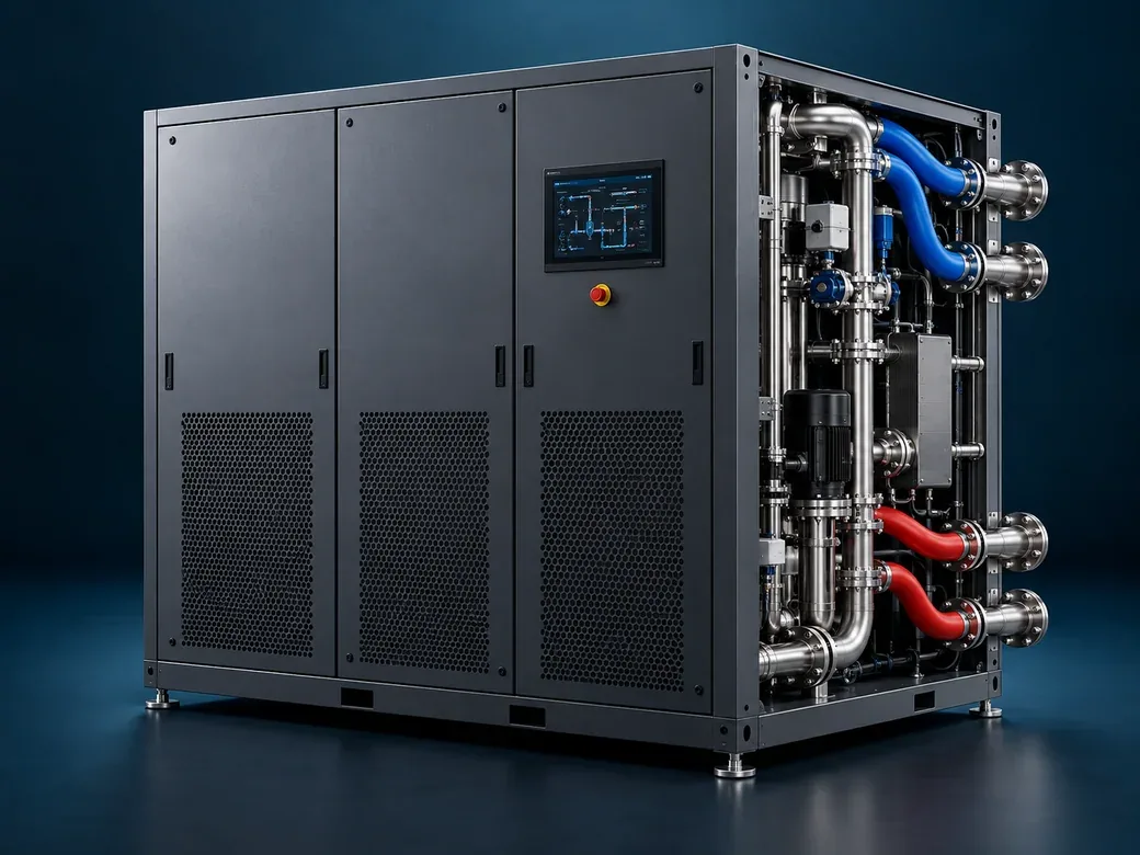 Illustration of Liquid-Cooling Systems & CDUs